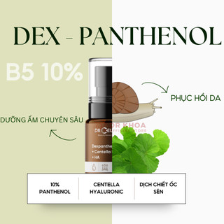 Serum DrCeutics B5 Basic, Niacinamide B3 8%, B3 12%, HA+NMFs Cấp Ẩm Phục Hồi Da 30g/40g/100g