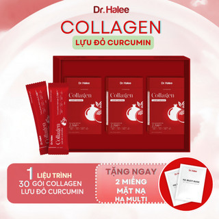 Nước Uống Collagen Lựu Đỏ Curcumin Dr Halee 15ml