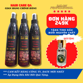 Xịt Dưỡng Tóc Rasto Hair Repair Protein Nutrition 220ml Chính Hãng Công Ty - Hair Care Q4