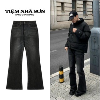 Quần Jean Loe Wash Khói Cạp Cao Nam Nữ Chính Hãng Tiệm Nhà SƠN