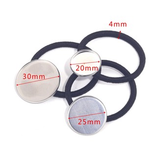 Phôi Chun Cột Tóc Hanmade Kèm Mặt Đá