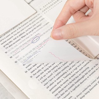 Giấy note trong suốt - set 50 tờ giấy note trong suốt chống nước