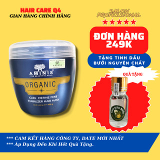 Hấp Dầu Dưỡng Tóc Uốn Xoăn Mềm Mịn  Aminis Công nghệ Italy hàng cty chính hãng - Hair Care Q4