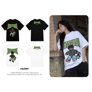 Áo thun Local Brand TRENDIVISION Cotton 100% Unisex Nam Nữ Form Rộng Tay Lỡ Oversize