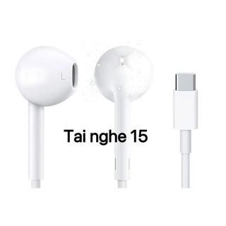 Tai nghe dây Type-C không cần kết nối bluetooth cho Ai Phon 15 - Phu kiện sạc 43