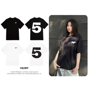 Áo thun Local Brand TRENDIVISION uniisex " 5star" kraken drk cotton 250gsm.