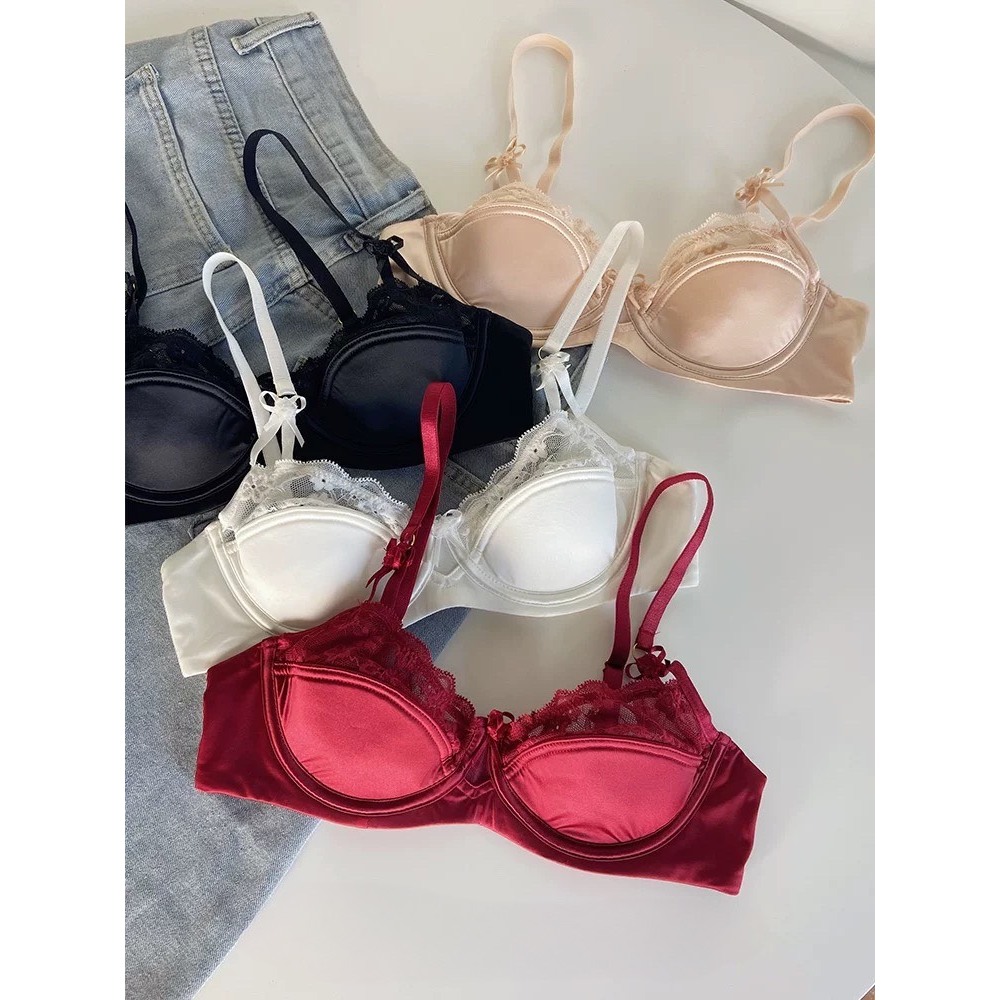 Áo Lót Ren Lụa Có Gọng Silicon Mút Mỏng Pha Ren Mềm Cao Cấp, Sexy, Quyến Rũ Siêu Hot 729   [ G402 ] | BigBuy360 - bigbuy360.vn