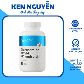 Ostrovit Glucosamine MSM Chondroitin 90 viên – Hỗ trợ khớp, sụn, chất nhờn khớp, cải thiện tóc, móng và da