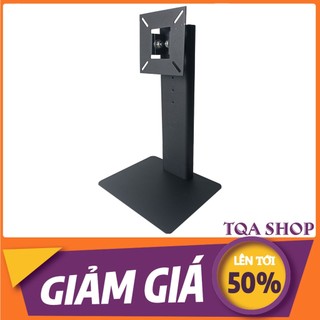 Chân màn hình máy tính đa năng trụ hộp full đen 14 tới 32inch