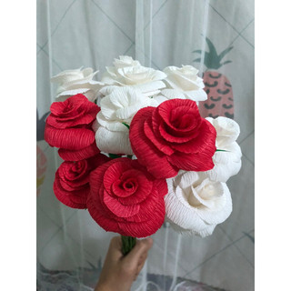 Hoa hồng giấy( lẻ 1 bông)