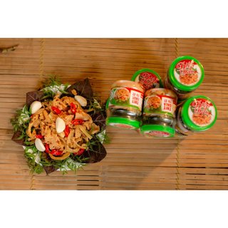 Thịt chua Tỏi ớt Điệp Đào (Đặc sản Thịt Chua Thanh sơn Phú Thọ - Loại Hảo Hạng)