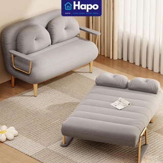 Giường Sofa Gấp Gọn Khung Thép Chịu Lực 500kg ,Ghế Gofa Giường Thông Minh Vải Nỉ Nhung Cao Cấp (Tặng Gối)