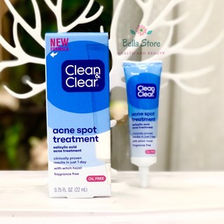[ BHA 2% ] Gel giảm mụn Clean & Clear Advantage Advantage Acne Spot Treatment