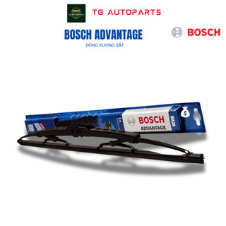 Gạt mưa xương sắt Bosch Advantage móc U phù hợp các dòng xe châu Á