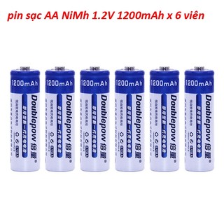 Pin sạc Ni-Mh Doublepow AA/AAA dung lương cao dùng cho Micro/Remote/Đèn Pin