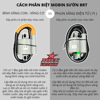 Mobin sườn BRT dùng được cho tất cả dòng xe máy (Xe Fi & Xe Xăng Cơ)