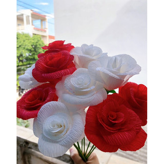 Hoa hồng giấy( lẻ 1 bông)