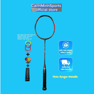 vợt cầu lông victor ryuga metallic tặng 01 cước căng sẵn 01 quấn cán 01 bao vọt bảo hành 30 ngày