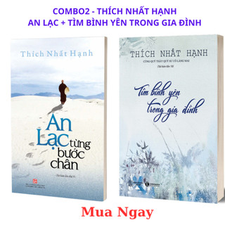 Sách - An Lạc Từng Bước Chân - Tìm bình yên trong gia đình - Combo Thích Nhất Hạnh