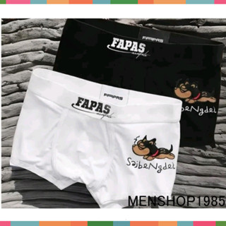 [Giá sốc] Combo 5 quần boxer nam cao cấp Fapas, sịp đùi nam thun lạnh, quần lót nam co dãn 4 chiều