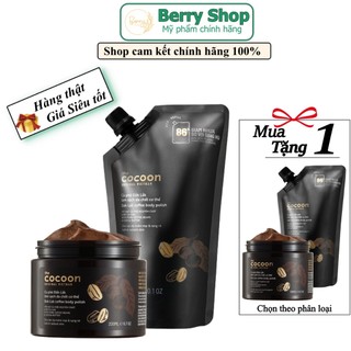 [ Chính hãng - Giá chỉ 89k ] Tẩy da chết body Cocoon 200ml/600ml sạch sẽ, mịn màng