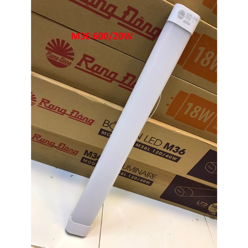 Bóng đèn LED bán nguyệt 0.6m/20W-25W, 1.2m/40W-50W, 1.2m/60W (M26, M36, M66) Rạng Đông chính hãng