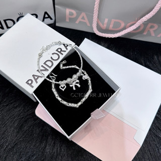  Lắc đôi nam nữ chất liệu bạc không han gỉ thiết kế cao cấp by October jewelry VĐ1401 