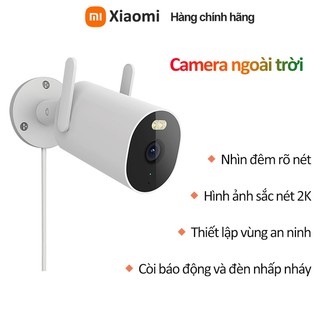 Camera ngoài trời xiaomi aw300 2k hd,quay đêm có màu,không dây ip66 thông minh chống nước an toàn