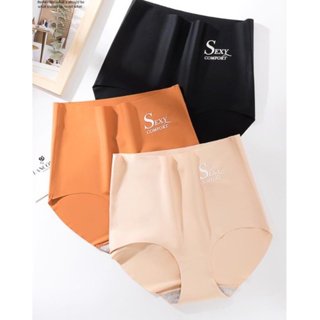 COMBO 5 Quần Lót Nữ Su Lụa , Quần Lót Cạp Cao Gen Nịt Bụng Tàng Hình - SÉT 5q Gen Su Sexy