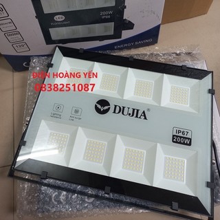 Đèn pha LED DUJIA 200w Ánh sáng Trắng