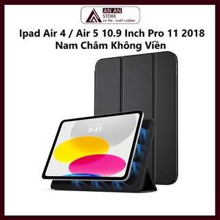 Bao Da Ipad Air 4 / Air 5 10.9 Inch 2022 Pro 11 2018 Cover Nam Châm Smart Cover Hỗ Trợ Pencil 2