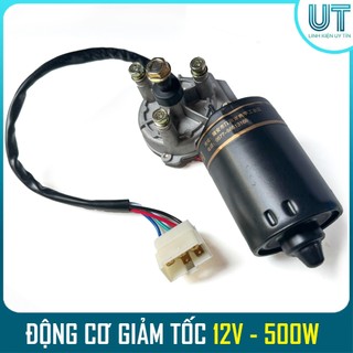 Động Cơ Giảm Tốc 12V 50W SIÊU KHỎE - Motor gạt mưa ôtô - Động cơ máy Quay Vịt Gà, Kéo Rèm, Chế xe điện (Chính Hãng)
