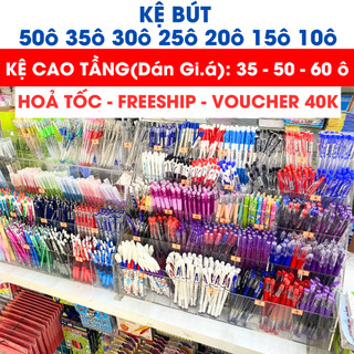 (Chuyên sỉ giá tốt)Kệ Trưng Bày Bút -  Kệ Trưng Bày Văn Phòng Phẩm Để Bàn - Kệ Mica