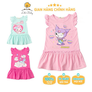 Váy hè cho bé gái, đầm bé gái mùa hè, váy thun xuông cho bé gái 10-30kg chất cotton mềm mịn, thấm hút mồ hôi co giãn tốt