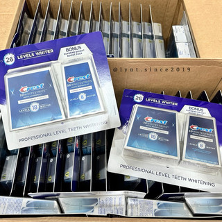 [Hàng Mỹ] Miếng dán trắng răng Crest 3D Whitestrips
