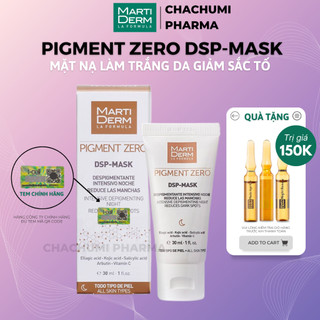 Mặt nạ làm trắng da giảm sắc tố martiderm pigment zero dsp mask 30ml