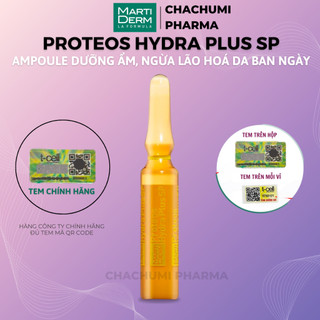 Tinh chất martiderm proteos hydra plus SP ampoule dưỡng ẩm, làm săn chắc & ngừa lão hoá da ban ngày (lẻ ống)