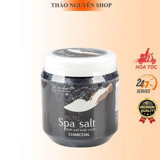 Muối Tắm Spa Mori than hoạt tính Mori Spa Salt 700gr