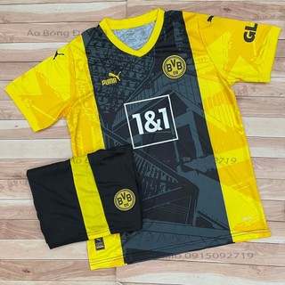 Áo bóng đá clb borussia dortmund 2024, áo đá banh dortmund - chuẩn mẫu thi đấu - vải gai thái cao cấp