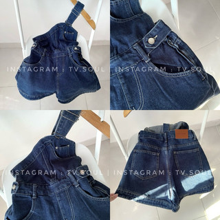 [CÓ SẴN, ẢNH THẬT] 𝐓𝐕 𝐒𝐎𝐔𝐋 Quần yếm jean