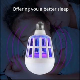 bóng đèn led bắt muỗi