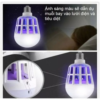 bóng đèn led bắt muỗi