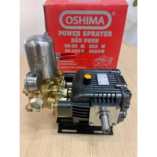 Đầu xịt rửa xe piston sứ OSHIMA OS22S bảo hành 12 tháng