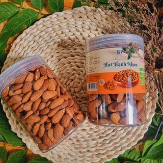 hũ 500g hạnh nhân lõi sấy chín siêu ngon