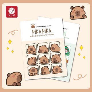 Tập sinh viên pika pika 200 trang kt:175x250 mm độ dày 70 gsm hải tiến - camshop