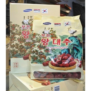 GIÁ SỐC: TÁO ĐỎ SẤY KHÔ HÀN QUỐC HỘP (1KG TÁO) DATE 2025
