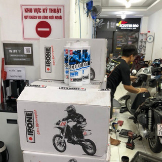 Dầu nhớt xe tay ga cao cấp 4T IPONE KATANA SCOOT 0W30 MA2 (1 LÍT)