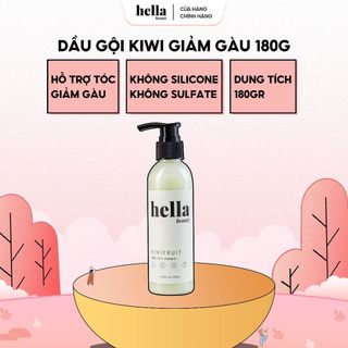 Dầu gội thảo mộc tinh dầu tự nhiên Kiwi Hella Beauty 180g