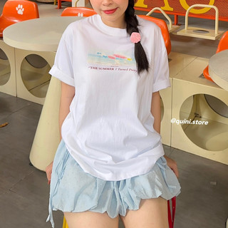 Quini.made - áo phông nam/ nữ form rộng in “the summer i turned pretty” - chất liệu 100% cotton premium - quini store