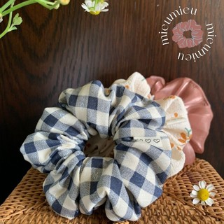 Cột tóc scrunchies handmade xinh xắn